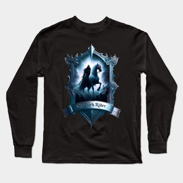 The Dark Rider Long Sleeve T-Shirt by Syauqi Studio